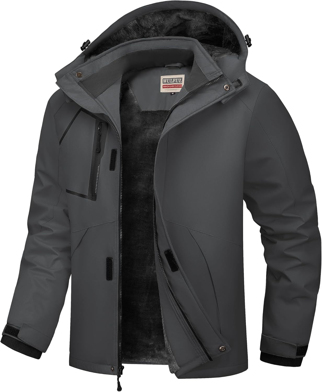 Men'S Waterproof Ski Jacket Warm Winter Snow Coat Mountain Windbreaker